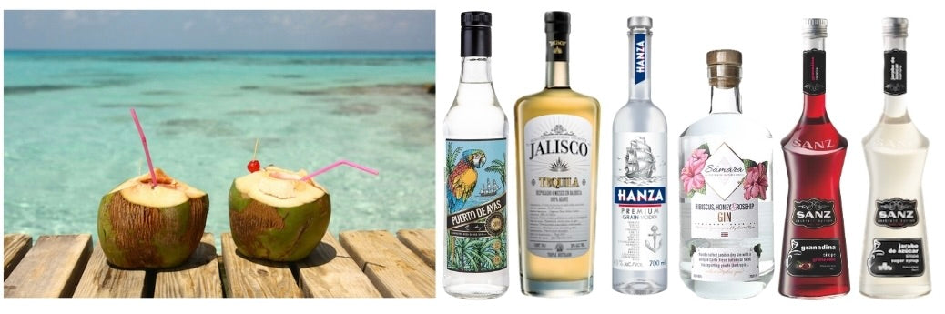 Coco Loco Cocktail Set