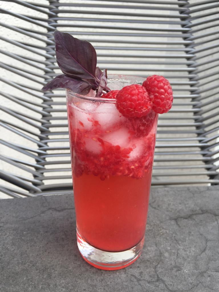 Himbeeren Limonade