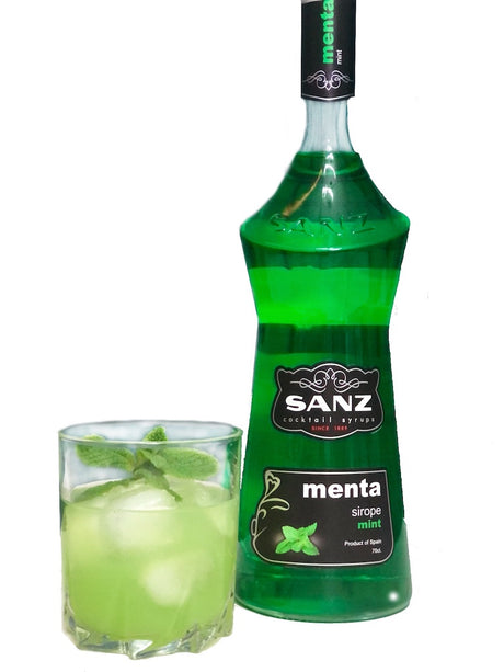 Cocktails mit Minzsirup