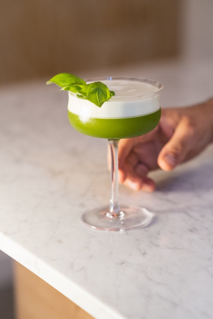 The Princess and the Pea – Kreativer Cocktail mit Gin und Erbsen ...