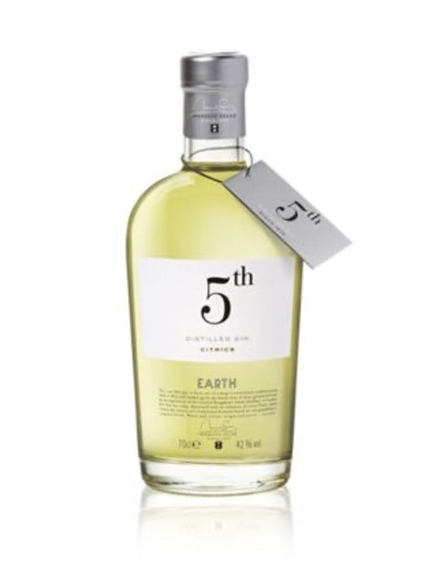5th Gin Earth – Zitrus-Gin in hellem Gelb | 0,7l | 42% Vol.
