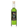 Grüne Flasche L'Amesinthe Absinthe von Liquoristerie de Provence mit kunstvollem Etikett und Holzkorken, 70 cl