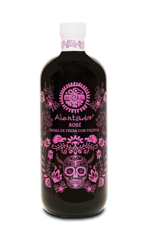 Alentador Rose Cream Likör mit Tequila 70cl