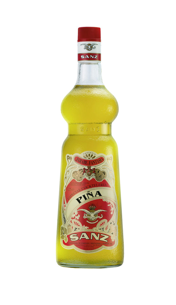 Ananas Sirup &amp;quot;Sanz&amp;quot; aus Spanien, Cocktailsirup, 26% Ananassaft. 1L ...
