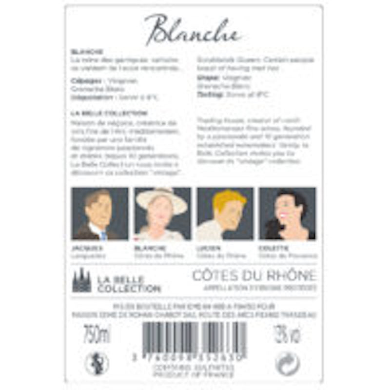 Blanche du Rhone_Rückseite