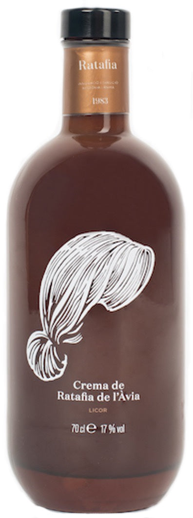 Crema de Ratafia l'Avia Katalanischer Walnuss-Kräuterlikör mit Sahne ...