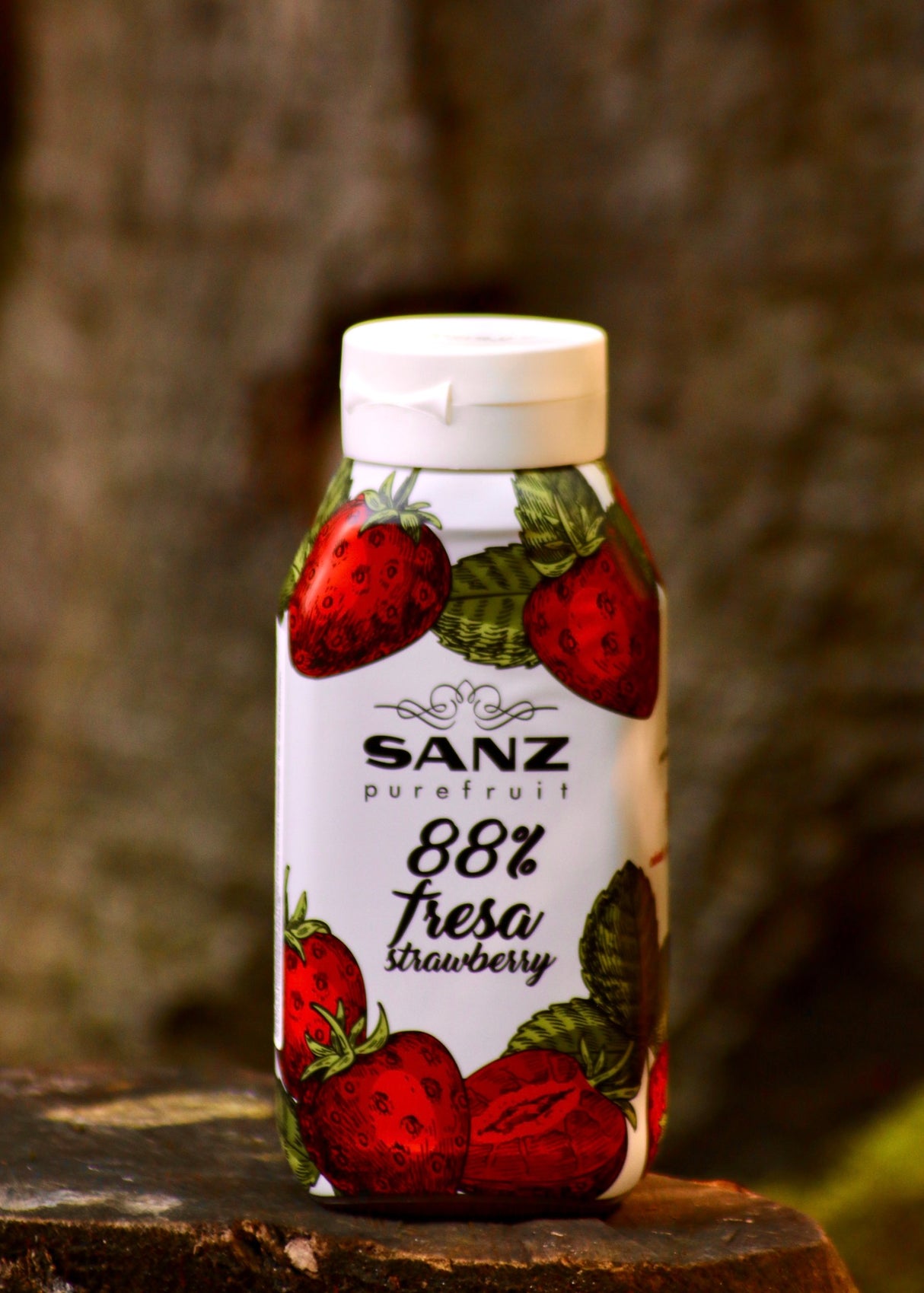 Erdbeeren Püree "Sanz" 88% Erdbeere