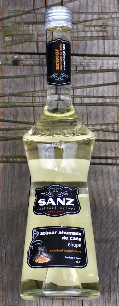 Geraeucherter Zuckersirup "Sanz"_Holzbrett