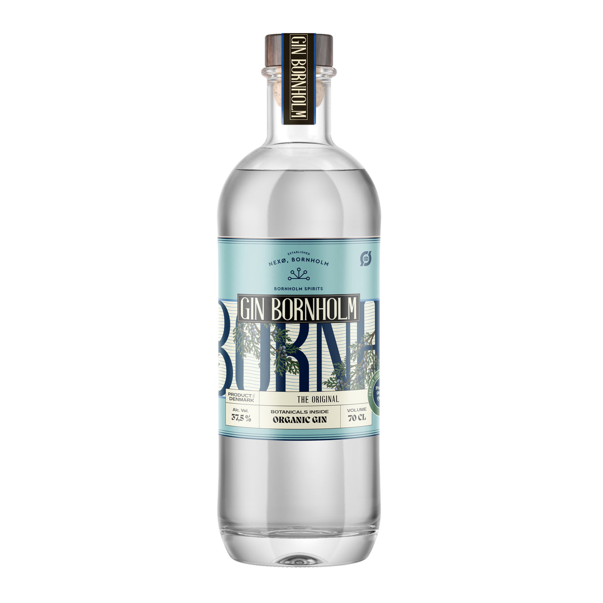 Bio Gin Bornholm Original aus Dänemark. 0,7l, Alk. 37,5 % vol.