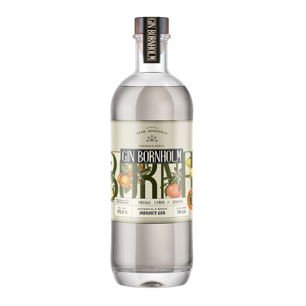 Gin Bornholm Sunset Orange & Zitrone 700ml