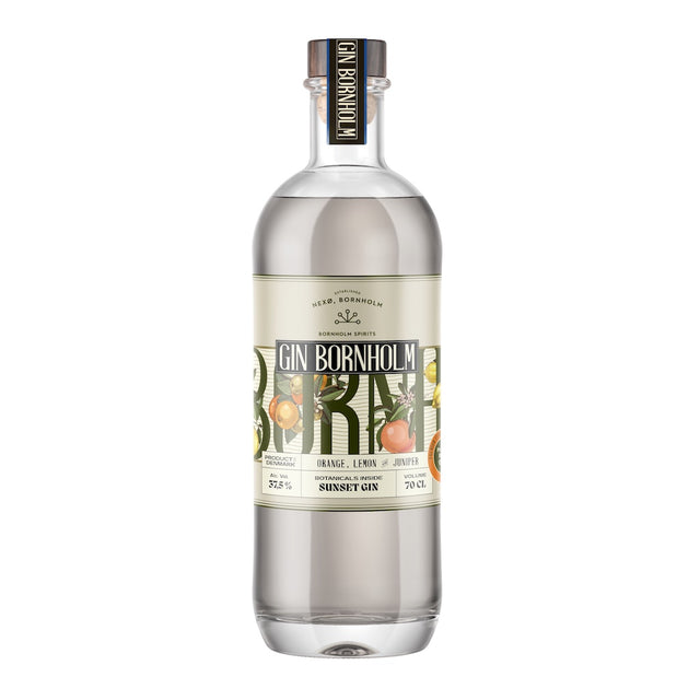 Gin Bornholm Sunset Orange & Zitrone 700ml