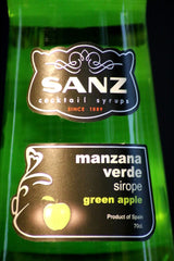 Gruener Apfel Sirup Sanz Etikett front