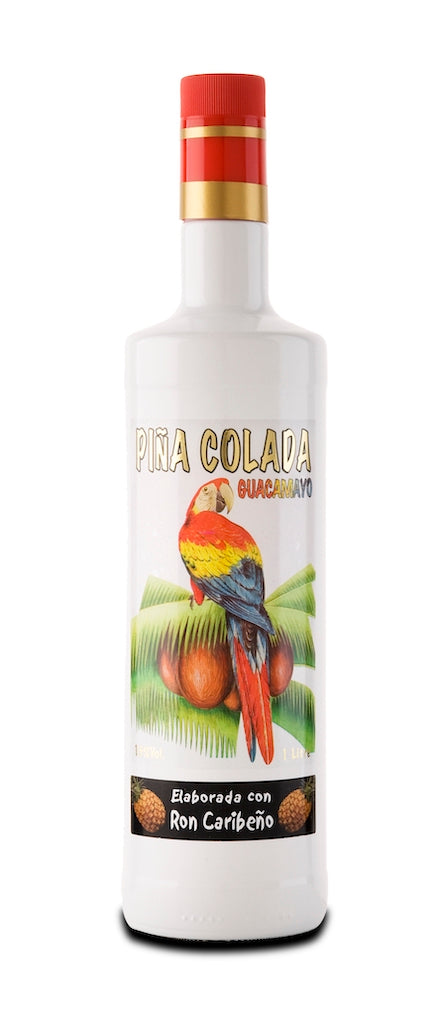 Guacamayo Piña Colada Premix mit Rum, Kokos und Ananas kaufen - Happy ...