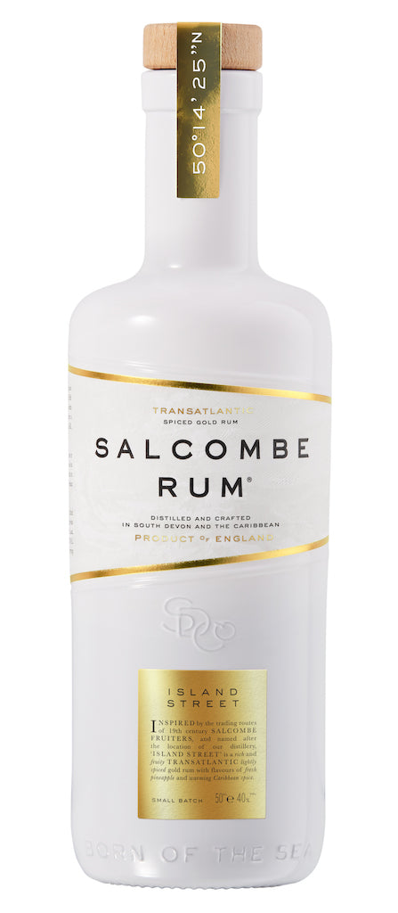 Island Street Spiced Gold Rum von Salcombe England