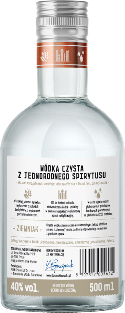 Kartoffel Vodka "Jednorodna" aus Polen