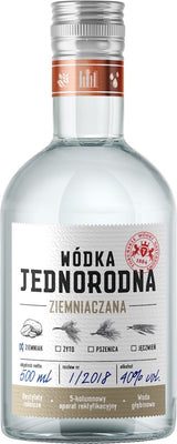 Kartoffel Wodka Single-Grain "Jednorodna" aus Polen