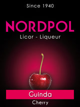 Kirschlikör Nordpol Front Label