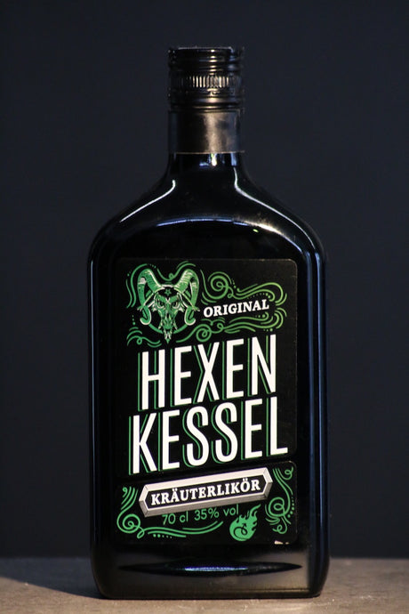 Kraeuterlikoer Hexenkessel Flasche