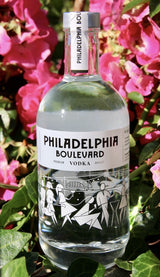 Philadelphia Wodka mit Blumen