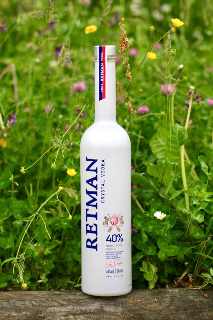 Retman Crystal pure Wodka_Frühling_Blumen