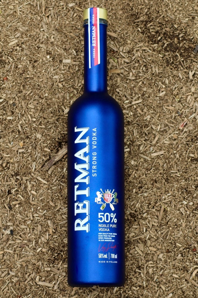 Retman Retman Strong Vodka. Premium Vodka. Designer-Flasche. 0,7 l, 50 % vol ...