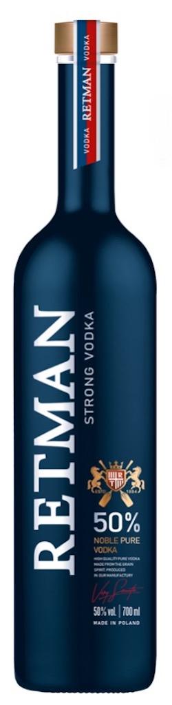 Retman Strong Vodka. Premium Vodka. Designer-Flasche. 0,7 l, 50 % vol ...