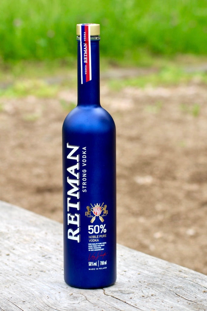 Retman Retman Strong Vodka. Premium Vodka. Designer-Flasche. 0,7 l, 50 % vol ...