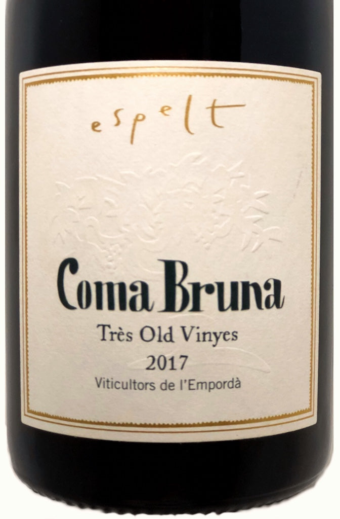 Rotwein Espelt Coma Bruna 2017 Etikett Front