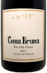 Rotwein Espelt Coma Bruna 2017 Etikett Front