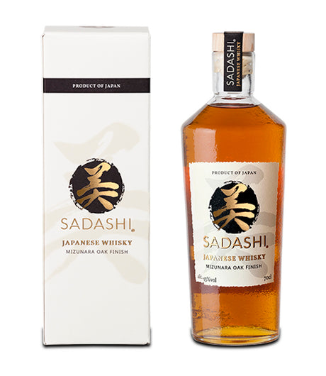 Sadashi Japanischer Whiskey Flasche mit Geschenkbox