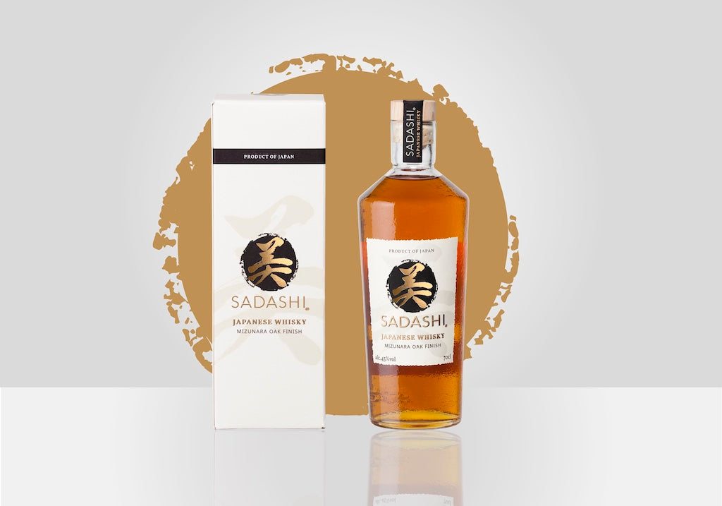 Sadashi Whisky aus Japan mit Geschenkbox