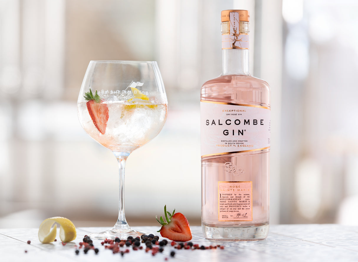 Salcombe Gin Rosé Sainte Marie and Tonic