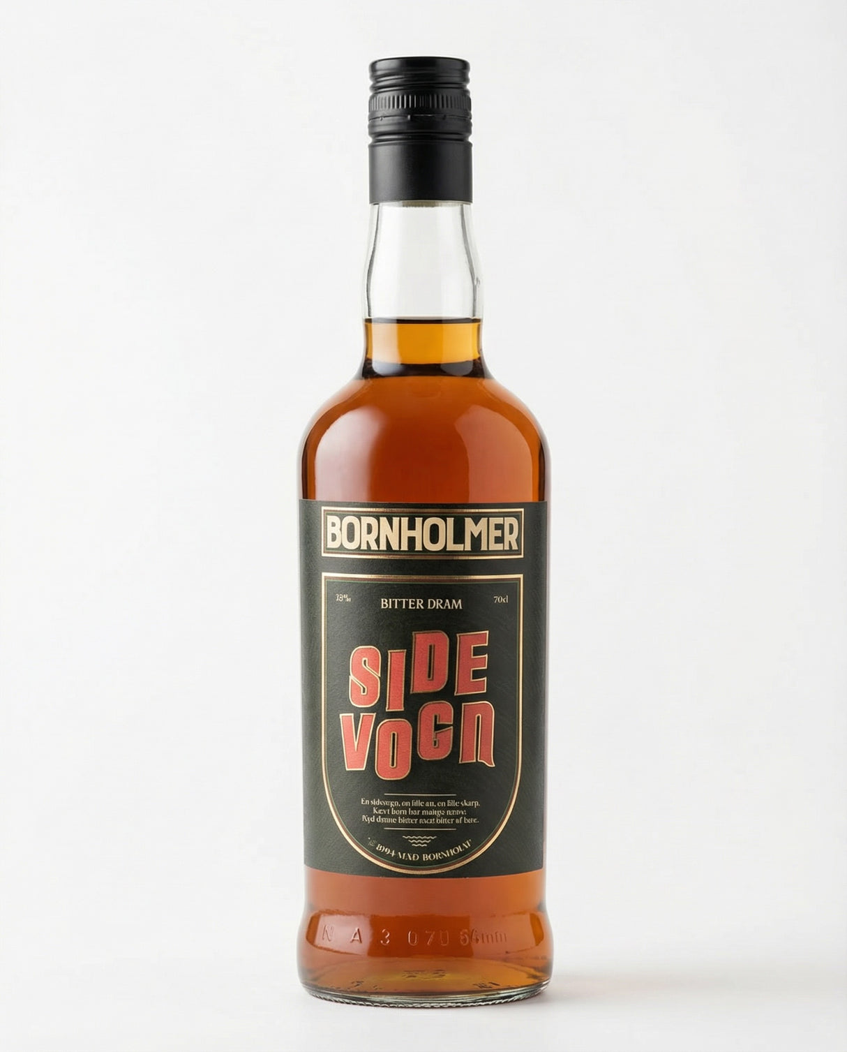 Bornholmer Sidevogn Bitter Dram Dänische Spirituose 0,7l, 32% Vol.