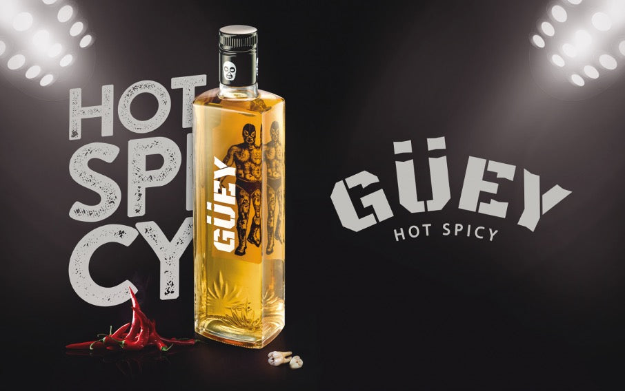 Güey Hot Spicy Tequila Gold