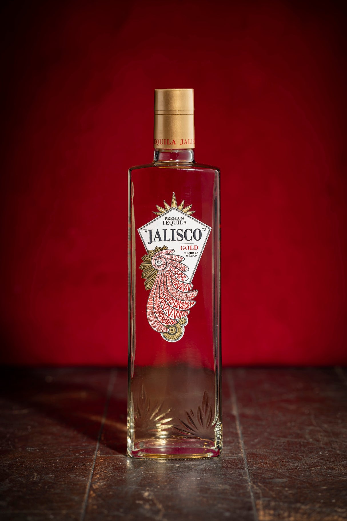 Tequila Jalisco Gold – goldener Tequila aus Mexiko, 80 % Agave. 0,7l, 35% Vol