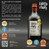 Uko Vodka Beschreibung und Auszeichnungen