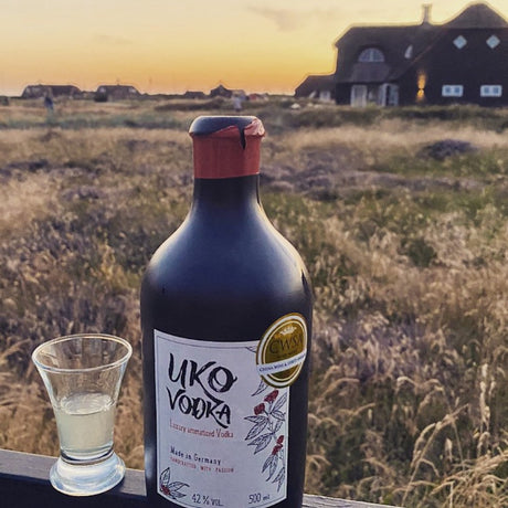 Uko aromatisierter Vodka Shot