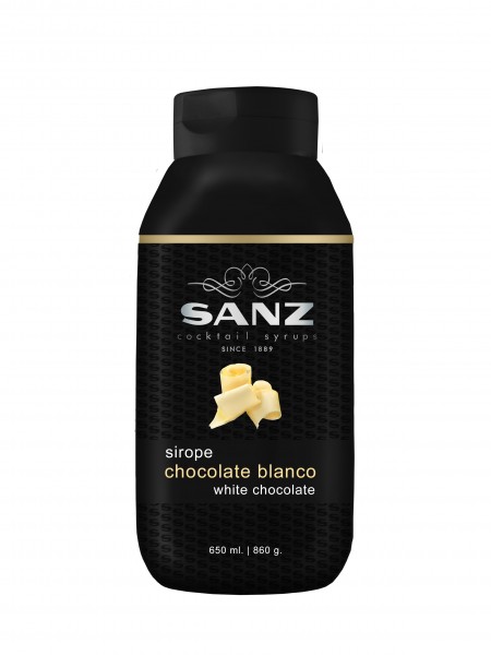 Weiße Schokolade Sirup Sanz
