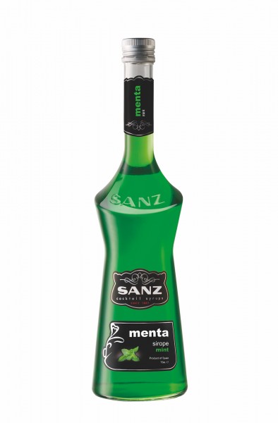Minzsirup Sanz I Cocktailsirup, alkoholfrei