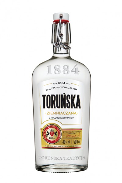 Kartoffel Wodka aus Polen "Torunska 1884"