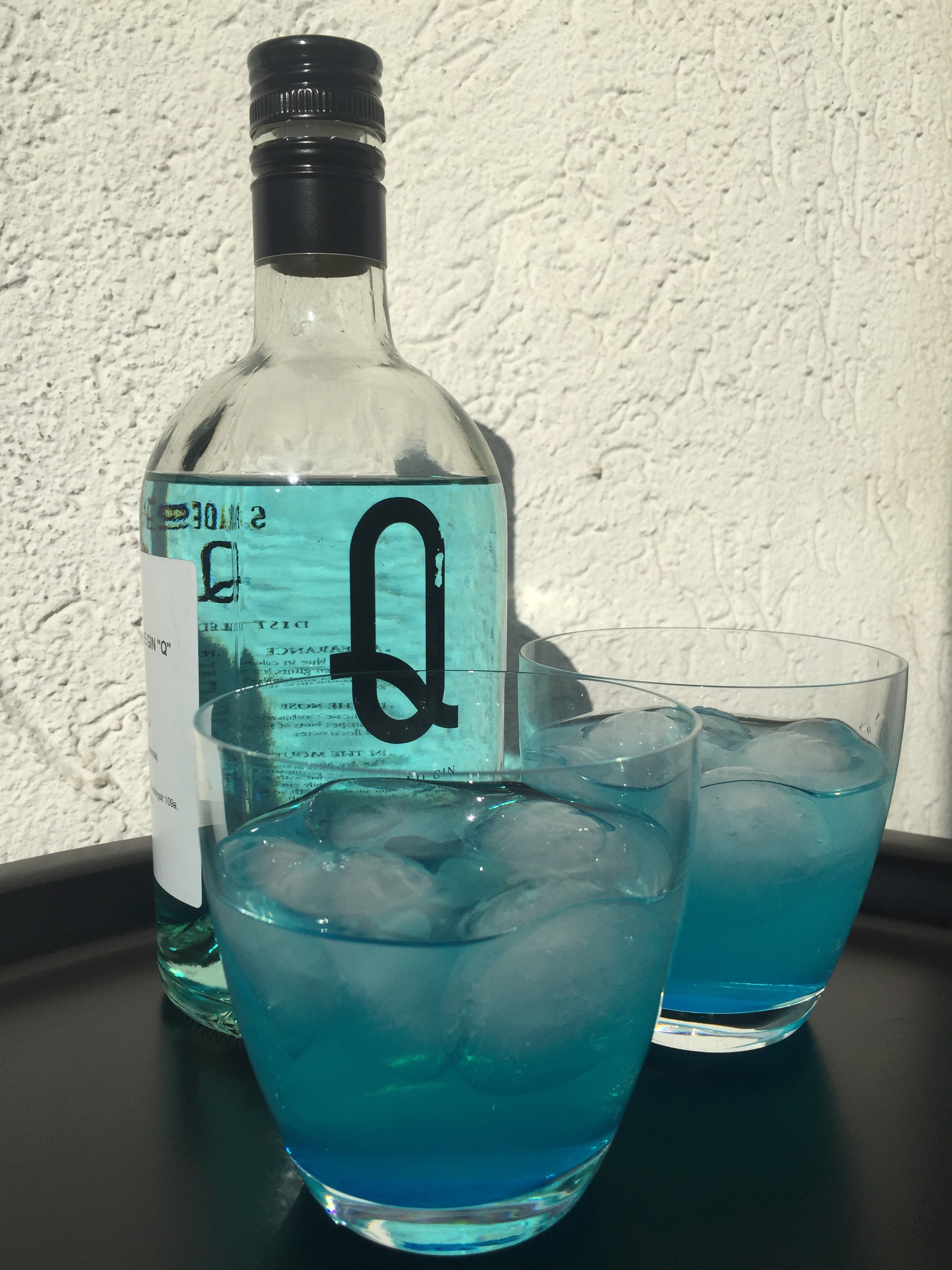 Blue Gin Blues Rezept | ausgefallene Cocktails